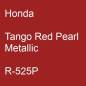 Preview: Honda, Tango Red Pearl Metallic, R-525P.